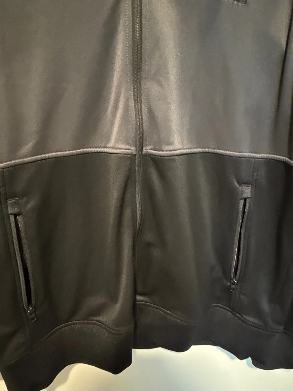 The North Face Men’s Black and Gray Performance Full-Zip Jacket -XL